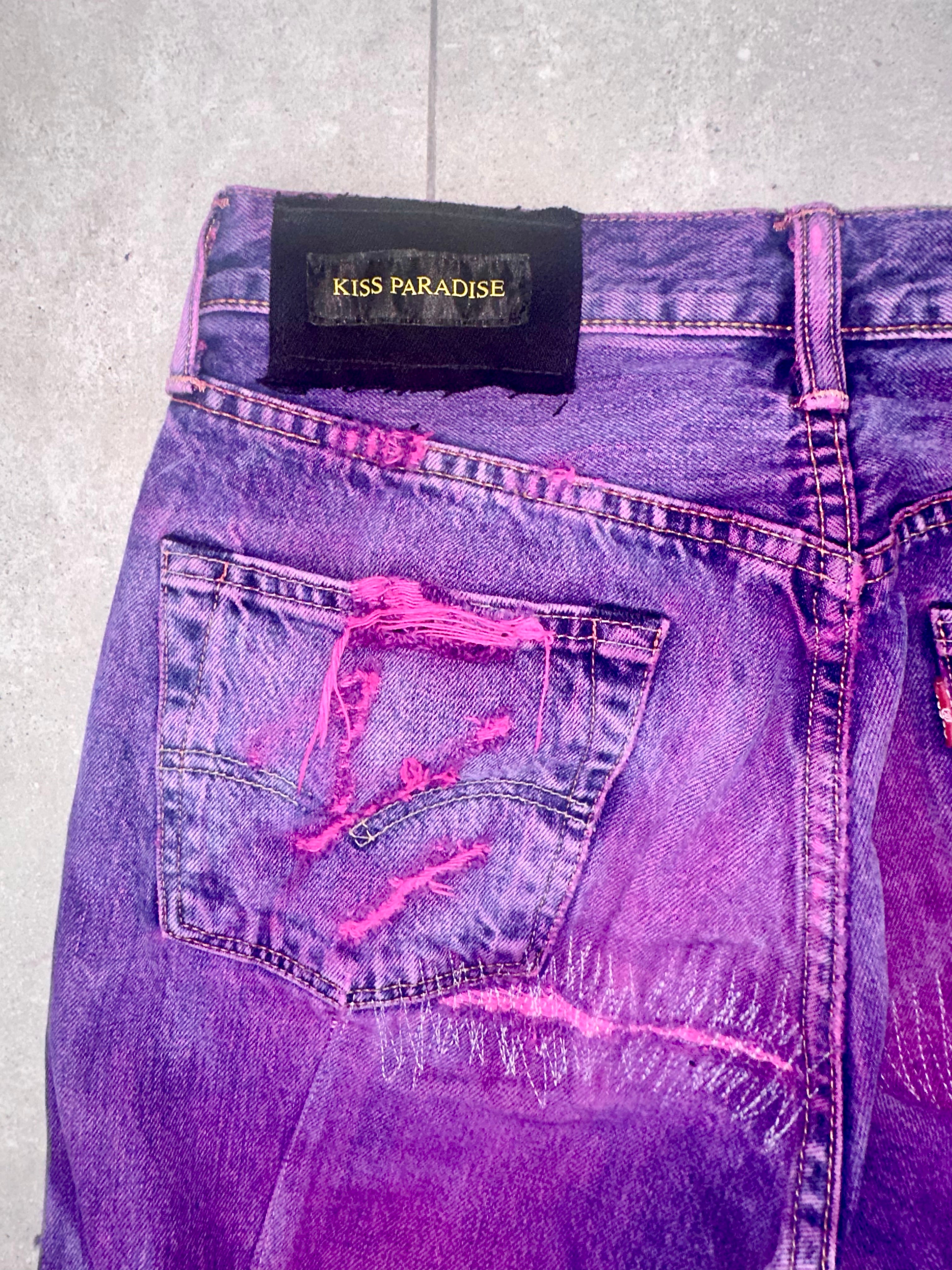 JEANS PURPLE PIRATE😈🏴‍☠️