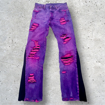 JEANS PURPLE PIRATE😈🏴‍☠️