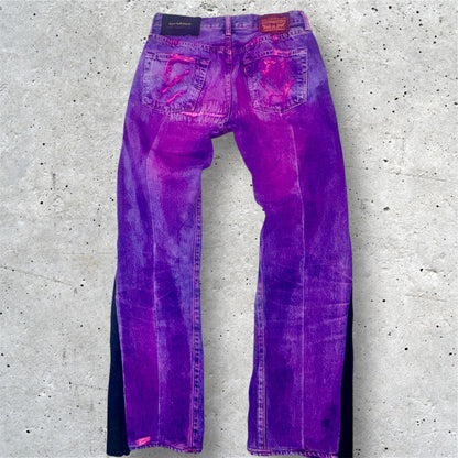 JEANS PURPLE PIRATE😈🏴‍☠️